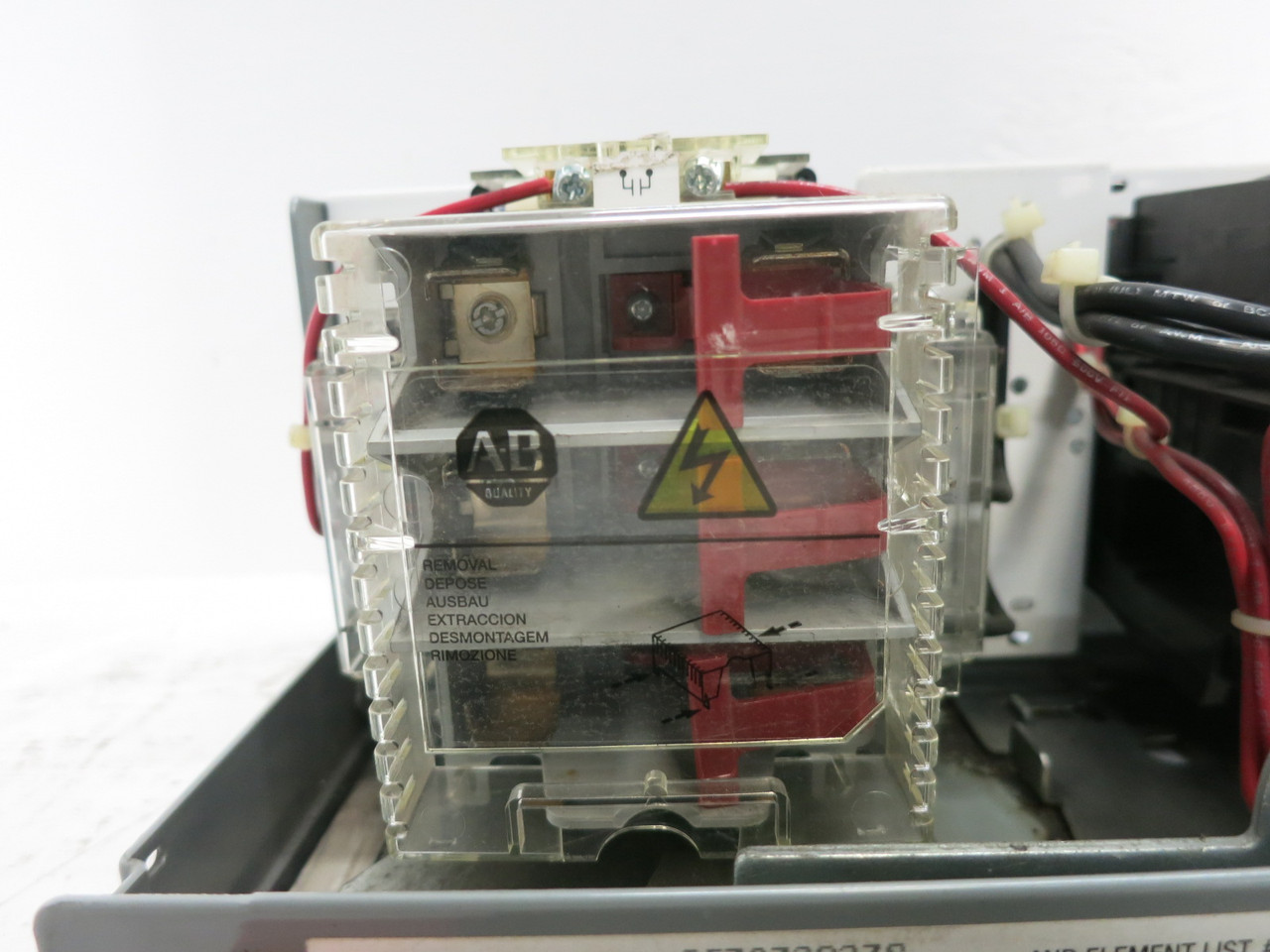 Allen Bradley 2100 Centerline 30 Amp Fusible Size 1 Starter 6" MCC Bucket EECB (DW7985-3)