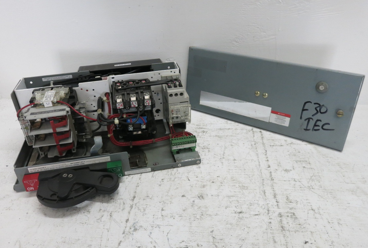 Image of Allen Bradley 2100 Centerline 30 Amp Fusible Size 1 Starter 6" MCC Bucket EEEB