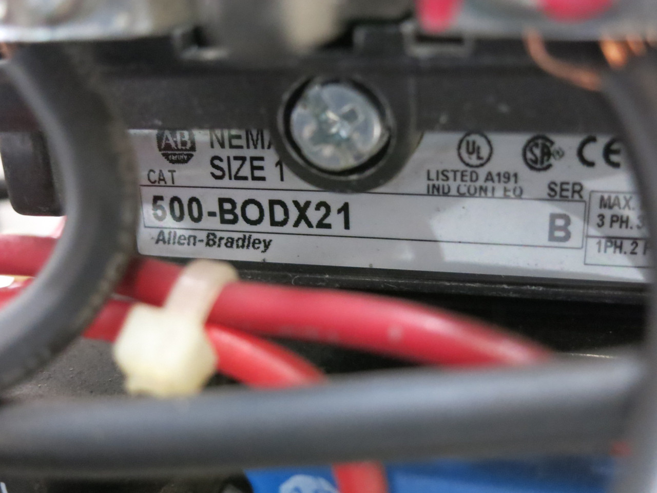 Allen Bradley 2100 Centerline 30 Amp Fusible Size 1 Starter 6" MCC Bucket EEEB (DW7986-4)