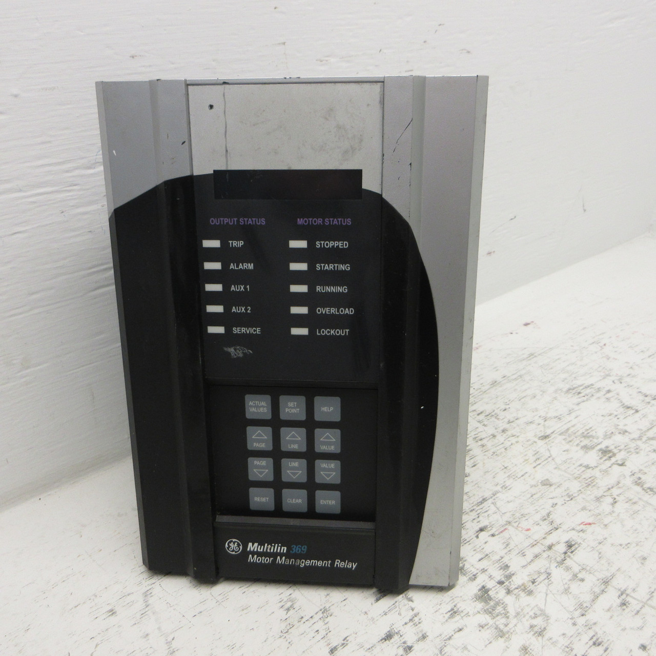 GE Multilin 369-HI-R-M-0-0-0-E 369 Motor Management Relay Firmware 53CMC362.000 (AH1017-1)