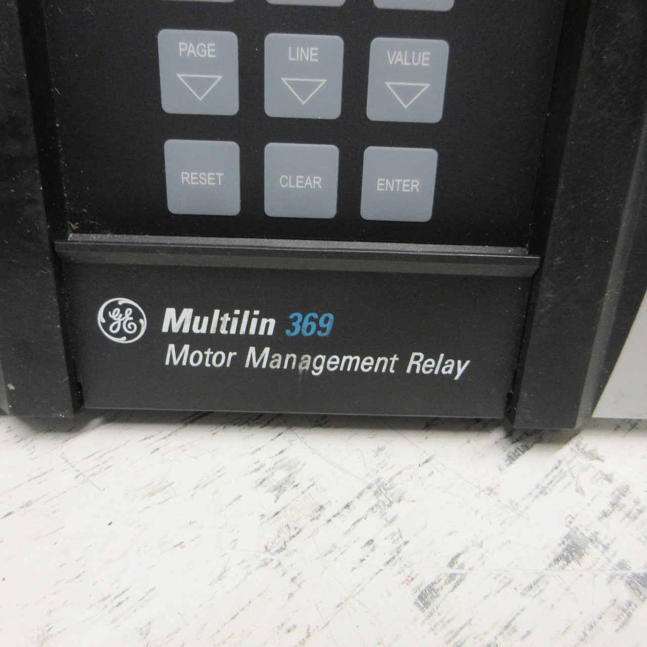 GE Multilin 369-HI-R-M-0-0-0-E 369 Motor Management Relay Firmware 53CMC362.000 (AH1017-1)