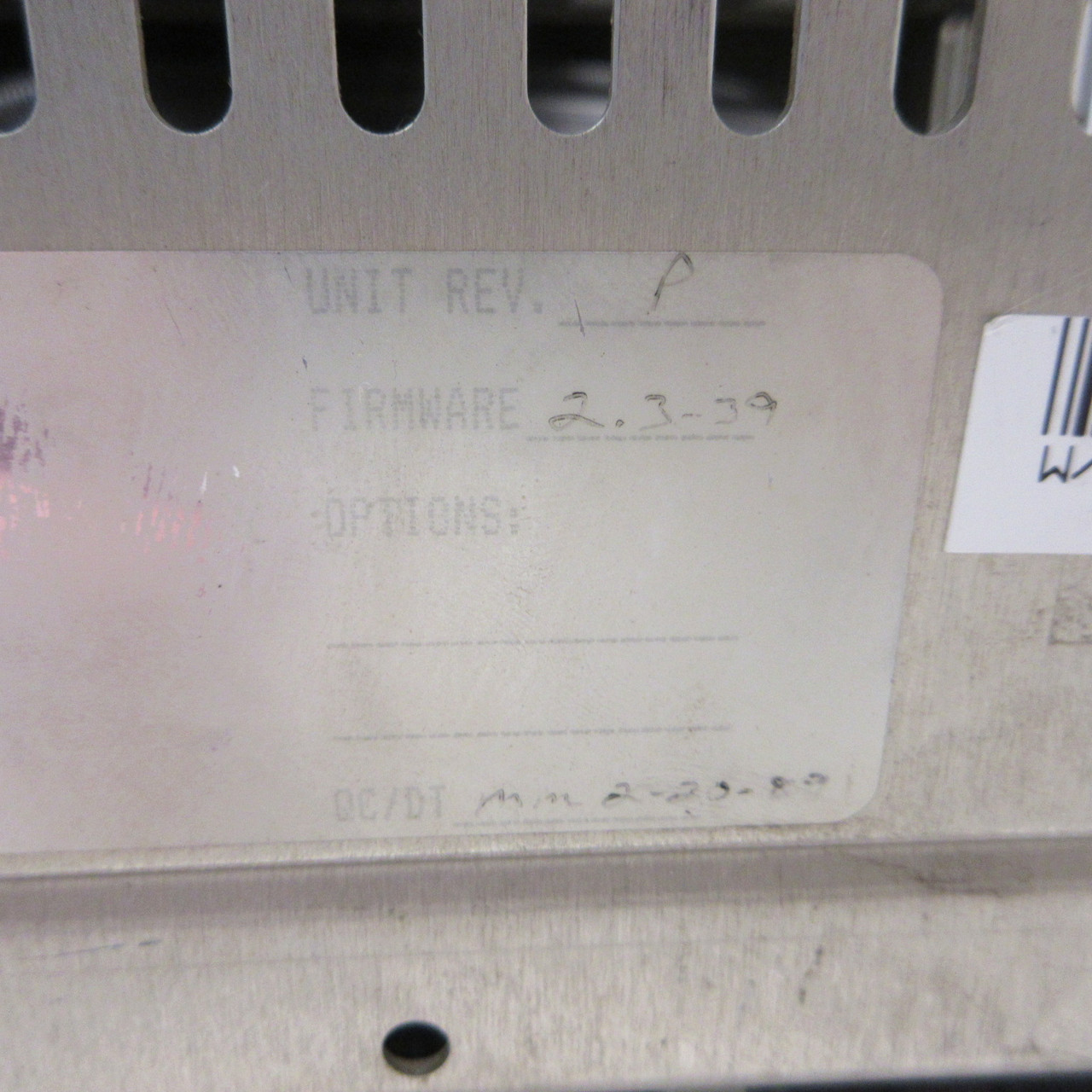 Nematron IWS-3005 Mini Industrial Workstation PLC Operator Interface 115V (flaw) (AH1026-1)