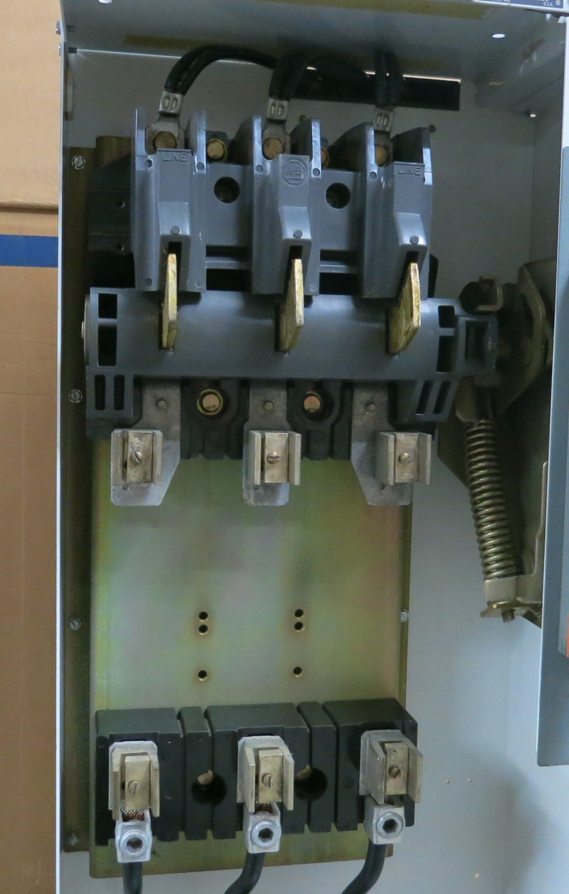 Allen Bradley 2100 Centerline Size 4 Starter 200 Amp Fusible 46" MCC Bucket 200A (BJ1082-2)