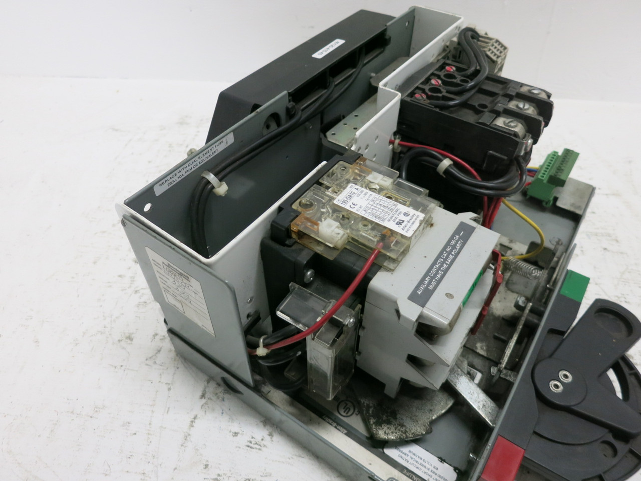 Allen Bradley 2100 Centerline 30A Fusible Size 1 Contactor 6" MCC Bucket 500-BOD (DW7987-1)