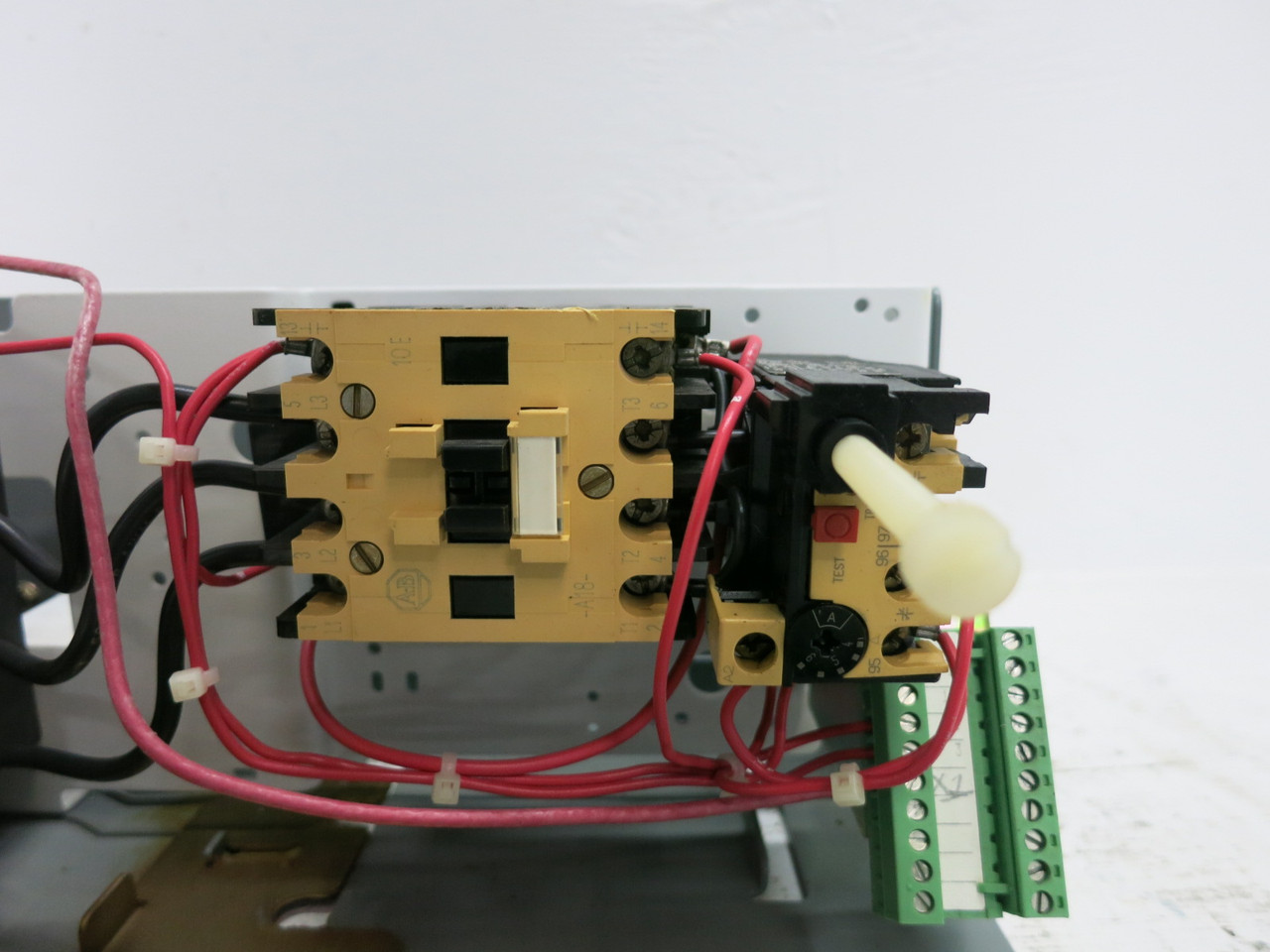 Allen Bradley 2100 Centerline 30 Amp Fusible 4-6A IEC Starter 6" MCC Bucket A18 (DW7992-8)