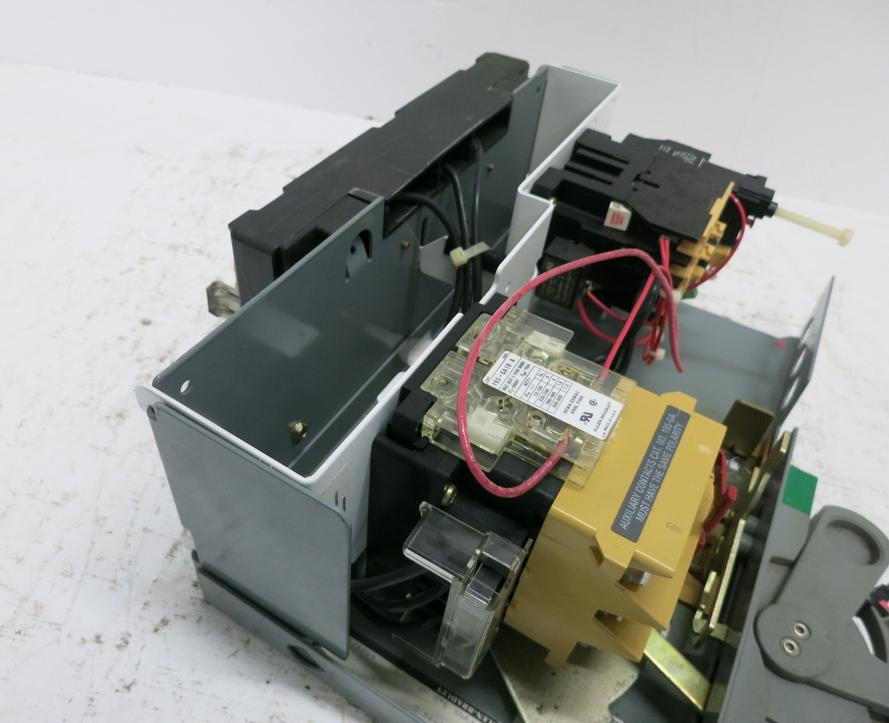 Allen Bradley 2100 Centerline 30 Amp Fusible 4-6A IEC Starter 6" MCC Bucket A18 (DW7992-8)
