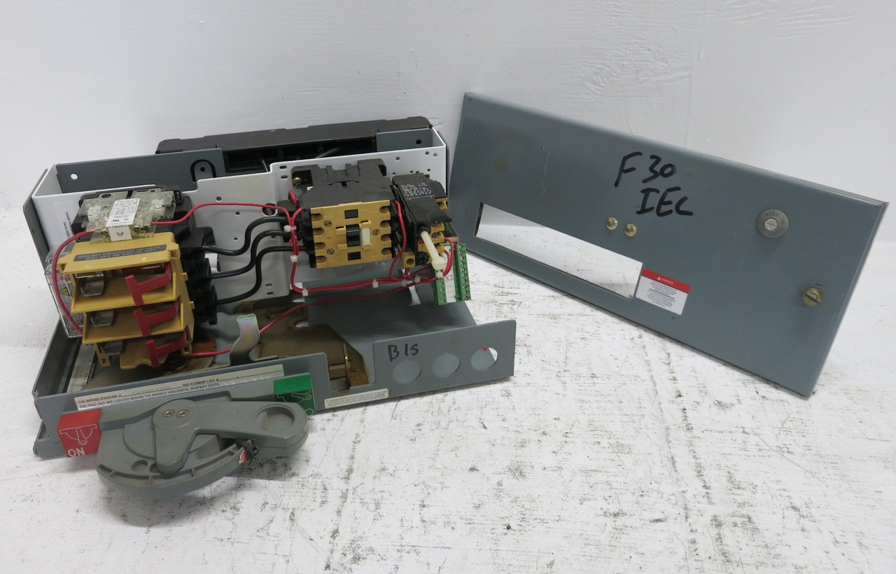 Allen Bradley 2100 Centerline 30 Amp Fusible 10-16A IEC Starter 6" MCC Bucket (DW7991-5)