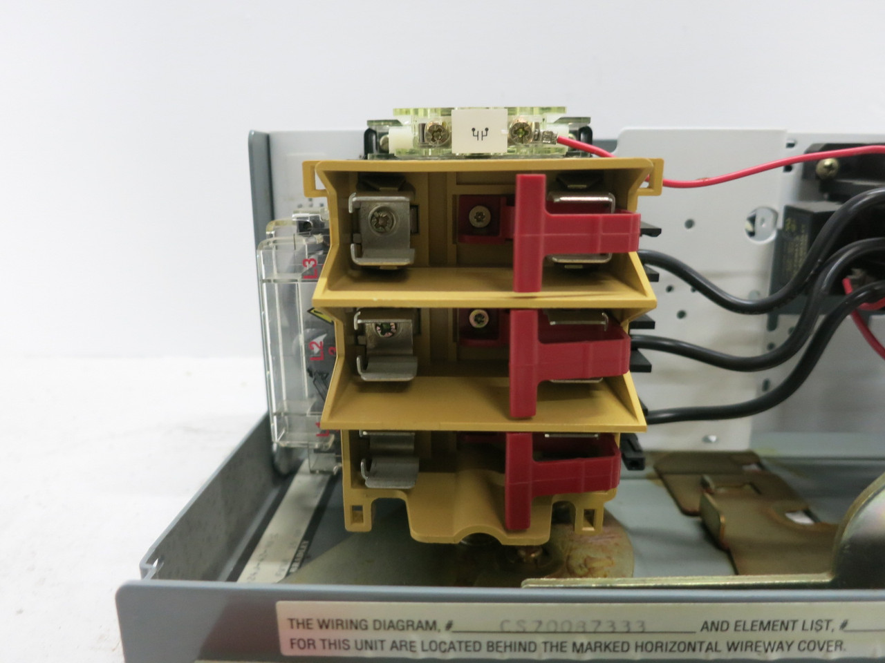 Allen Bradley 2100 Centerline 30 Amp Fusible 16-24A IEC Starter 6" MCC Bucket (DW7989-2)