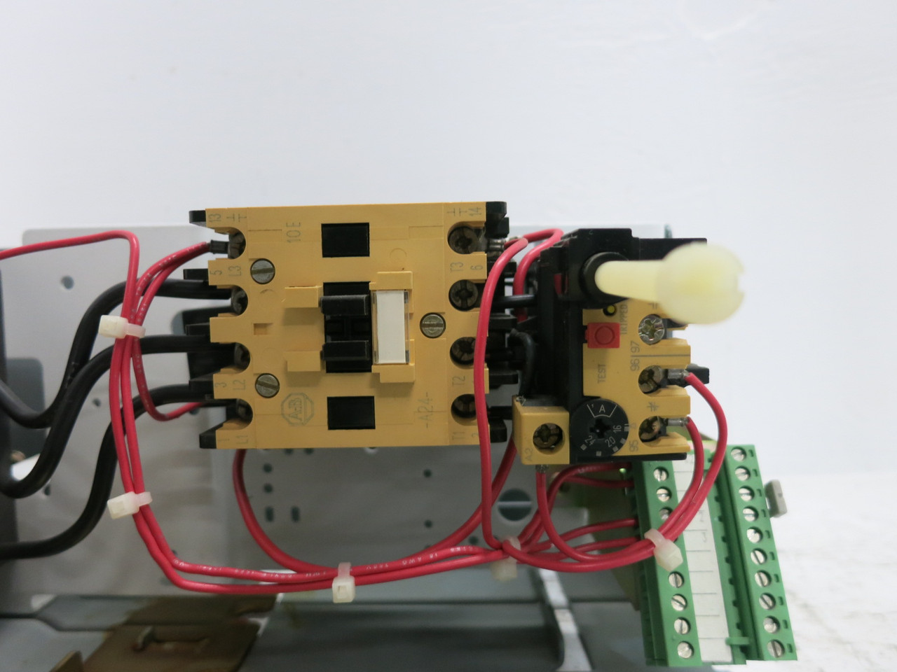 Allen Bradley 2100 Centerline 30 Amp Fusible 16-24A IEC Starter 6" MCC Bucket (DW7989-1)