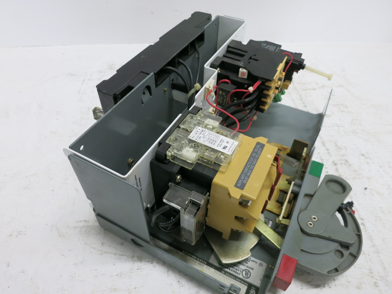 Allen Bradley 2100 Centerline 30 Amp Fusible 6-10A IEC Starter 6" MCC Bucket A18 (DW7990-3)