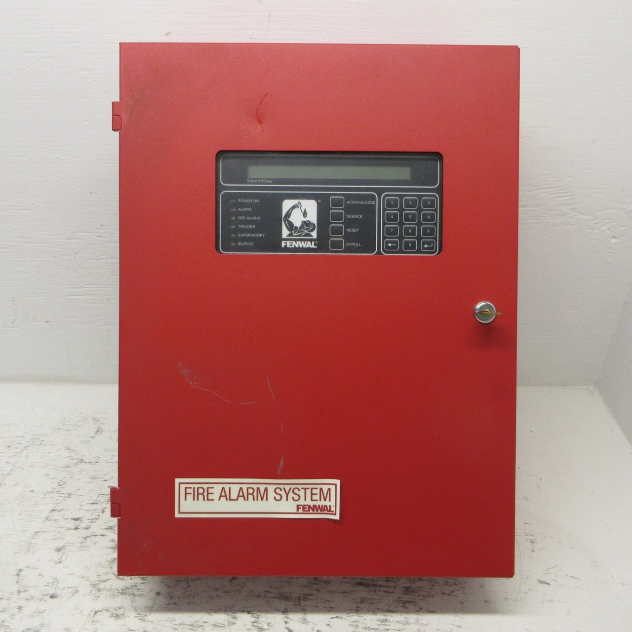 Fenwal Fenwalnet 6000 Red Fire Alarm Control Unit 74-600000-510 120VAC ...