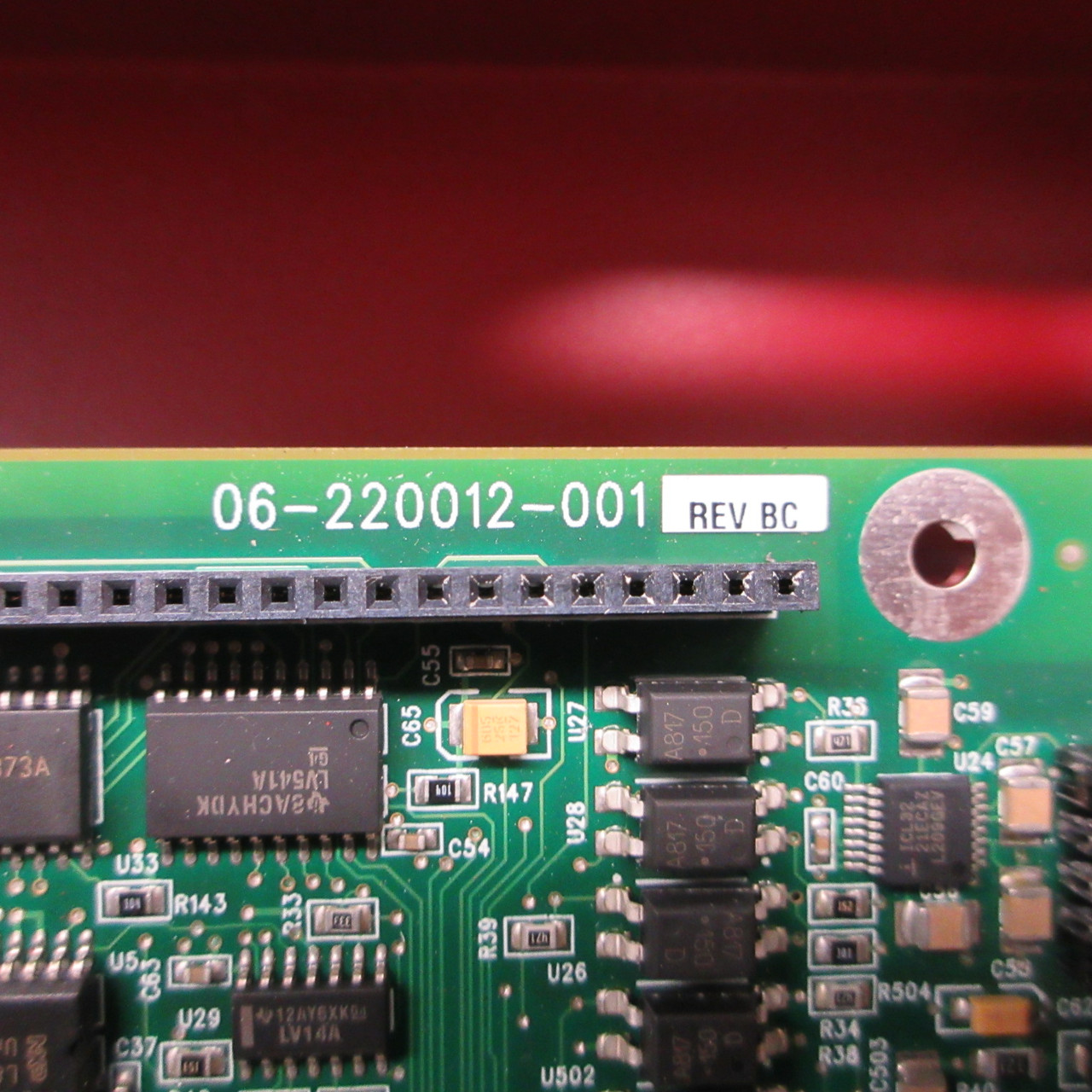 Fenwal Fenwalnet 6000 Red Fire Alarm Control Unit 74-600000-510 120VAC (w/ Key) (AH1031-1)
