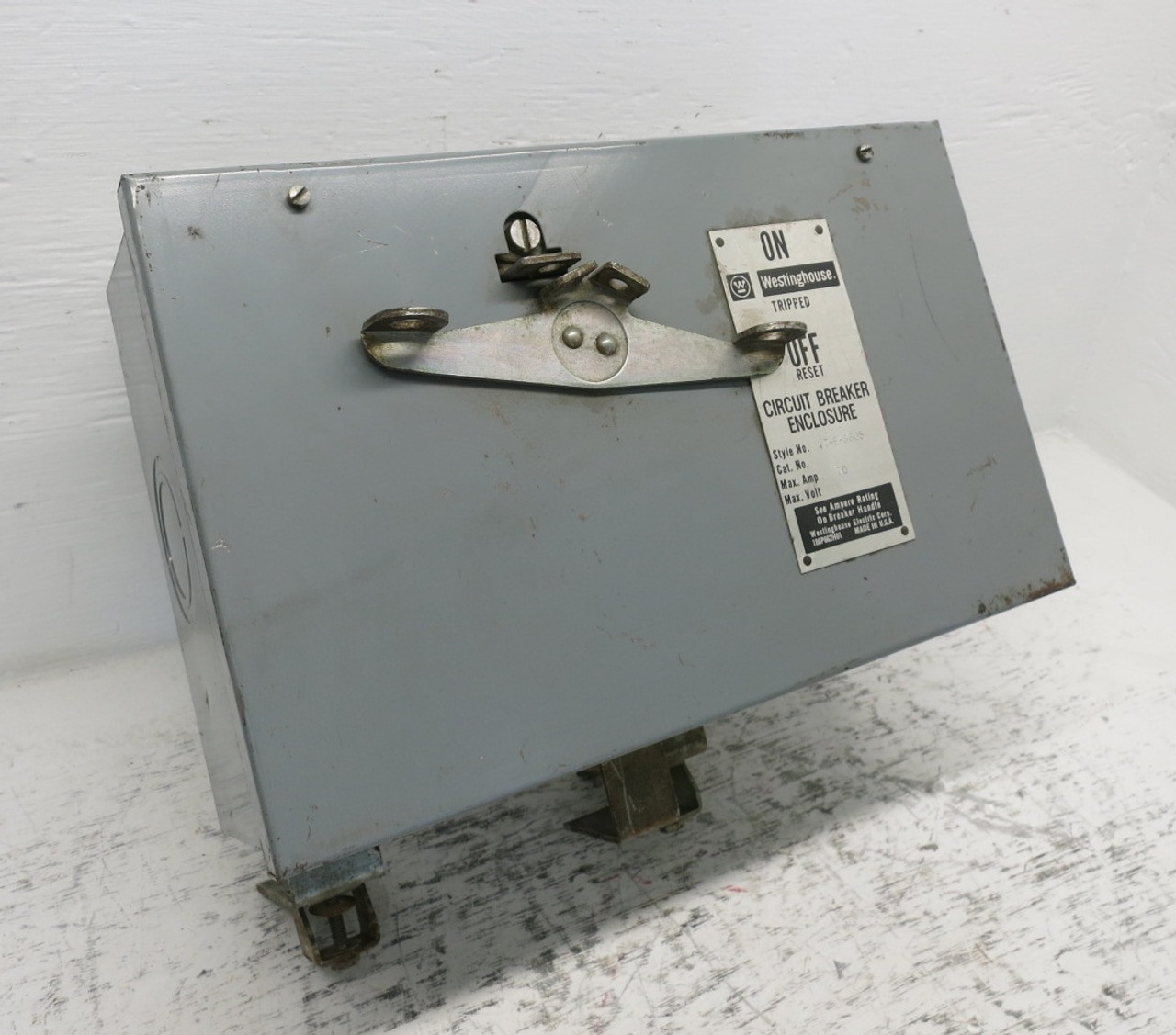 Westinghouse 70A 600V BP-FA Breaker Bus Plug 47-E-6605 Busway Switch 70 Amp BPFA (DW8002-1)
