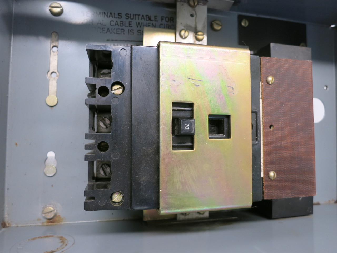 Westinghouse 70A 600V BP-FA Breaker Bus Plug 47-E-6605 Busway Switch 70 Amp BPFA (DW8002-1)