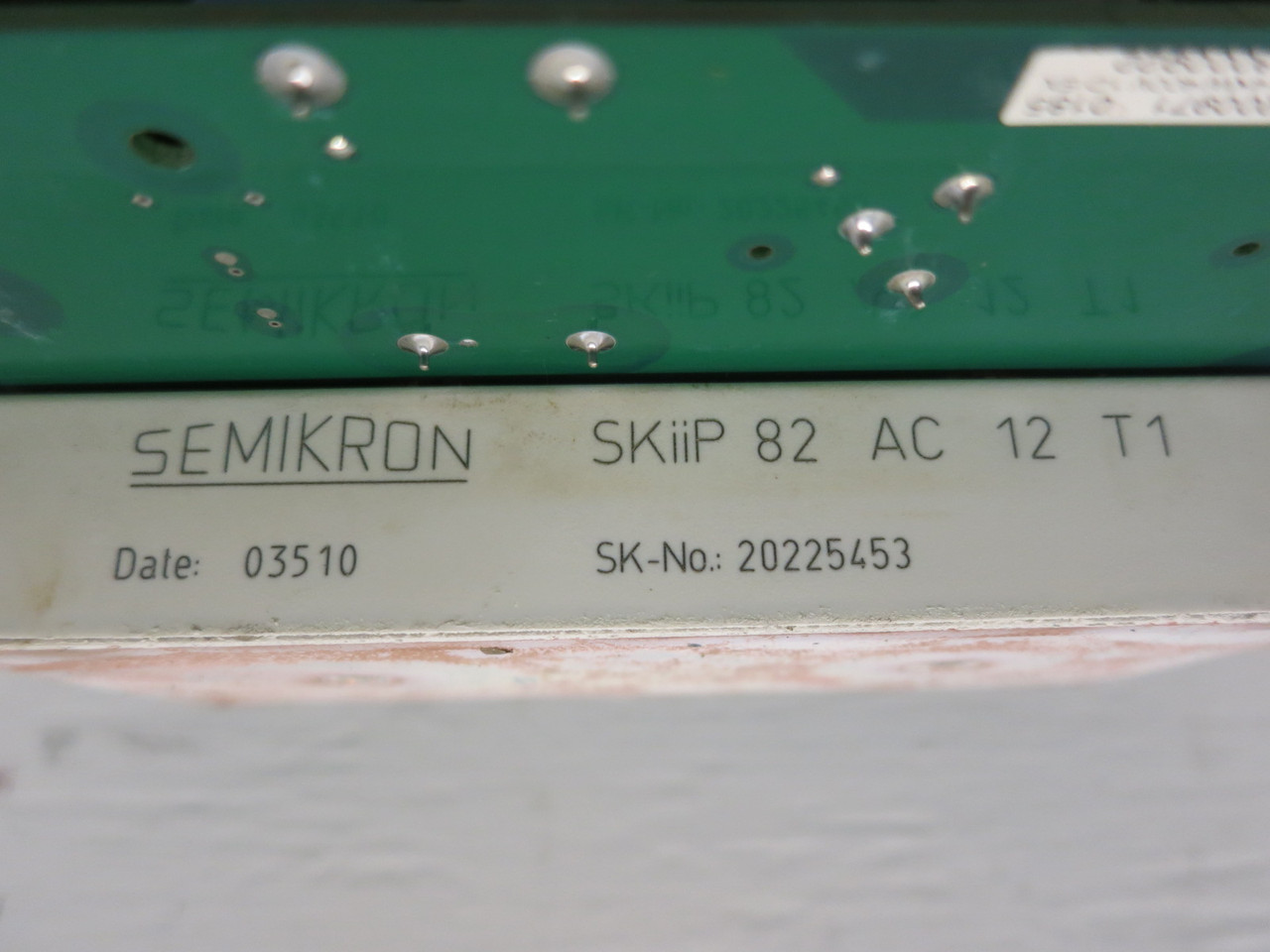 Kuka E93DA143-4BLP Servo Control Power Board Semikron Skiip82AC12T1 Robot Card (DW8001-1)