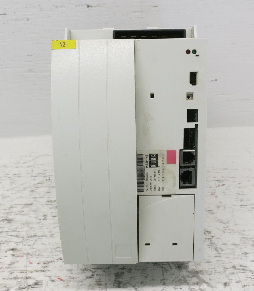 Kuka KSD1-48 Servo Drive Robot Controller E93DA123I4B531 00470200 00-105-413 (DW7998-1)