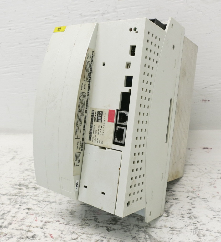 Kuka KSD1-64 Servo Drive Robot Controller E93DA143I4B531 00470202 00-105-414 (DW7997-1)