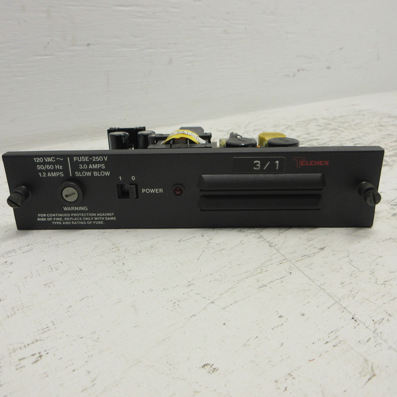 Telenex 5301622-002-00 Power Supply Board 120VAC 1.2A 50/60HZ PSB Circuit Board (AH1034-3)