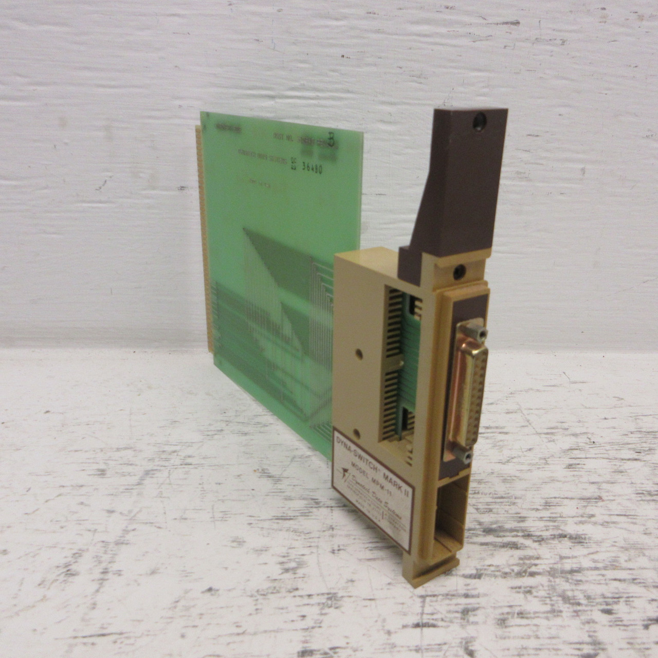 Image of Dynatech Data Systems Model MPM-11 Dyna-Switch Mark II 310840 Rev B PLC Card DDS