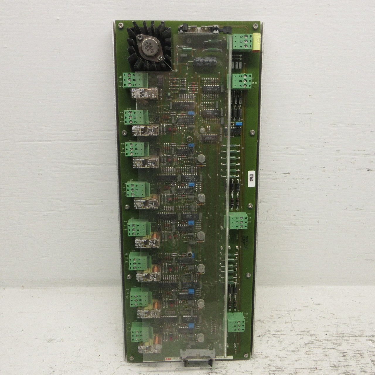 ABB HIEE200072R2 Ground Fault Relay Asea Brown Boveri N7-10059-1/19 US B030 AE02 (AH1042-1)