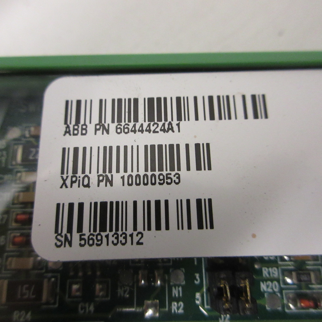 NEW ABB 6644424A1 XPiQ 10000953 Voltage Bus Monitor Assembly Asea Brown Boveri (AH1045-2)