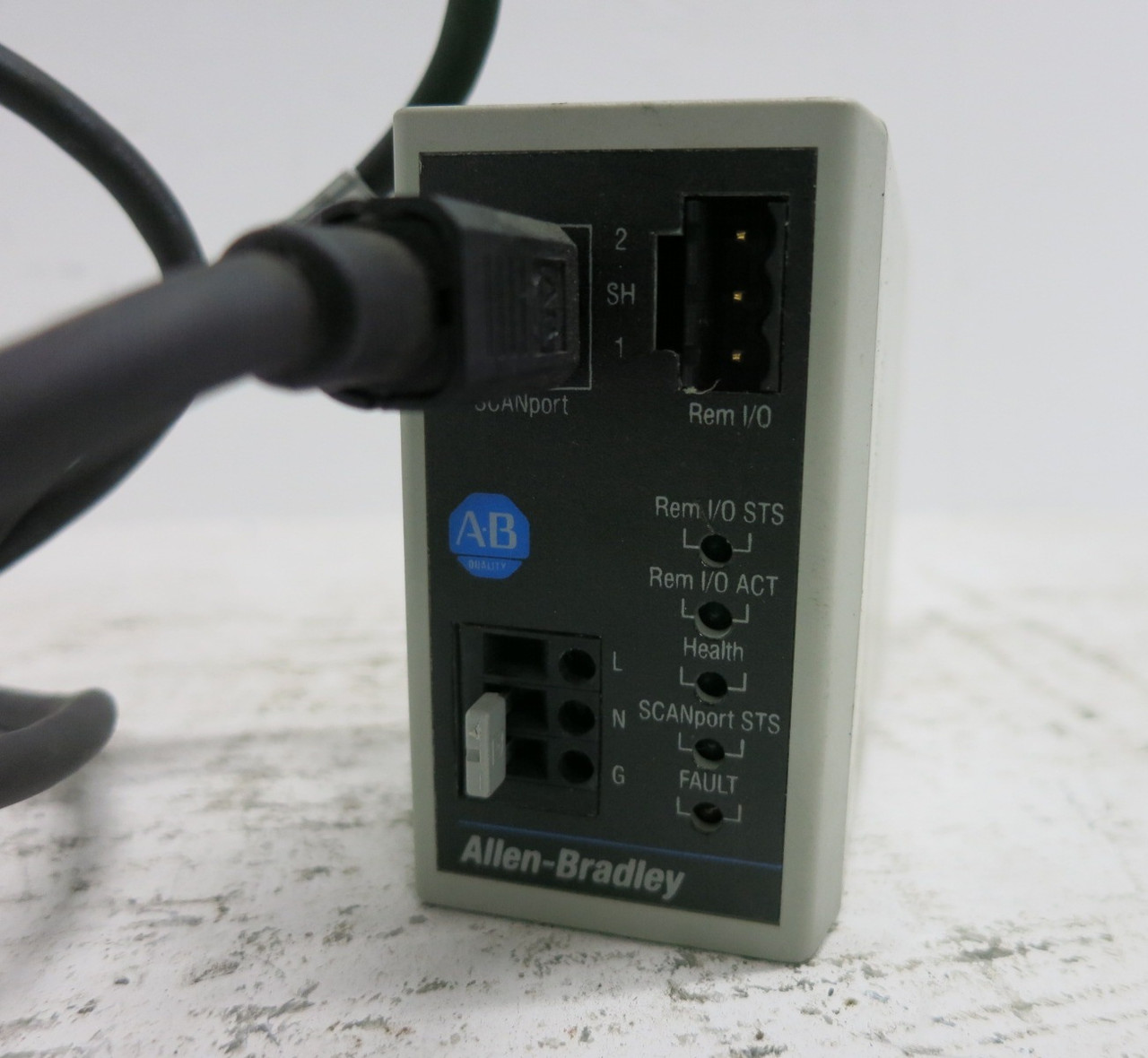 Allen Bradley 1203-GD1 Ser C FRN 4.02 Communications Module Remote I/O 1336 VFD (DW8006-1)