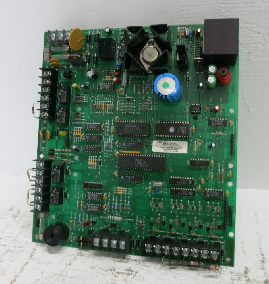 Image of Cerberus Pyrotronics 580-192273-3 Main Circuit Board Fire Alarm Module PCB SXL