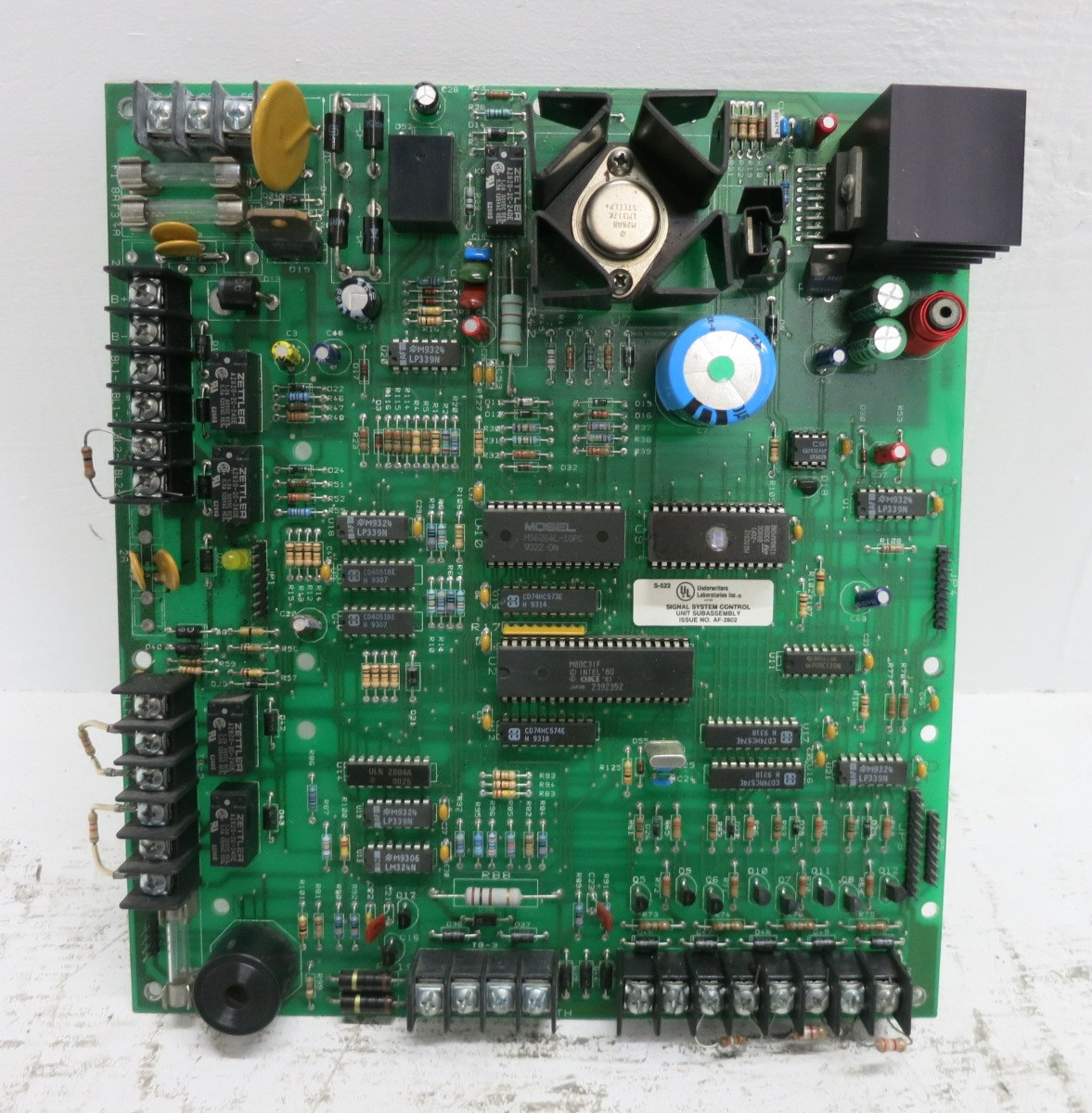 Cerberus Pyrotronics 580-192273-3 Main Circuit Board Fire Alarm Module PCB SXL (DW8007-1)
