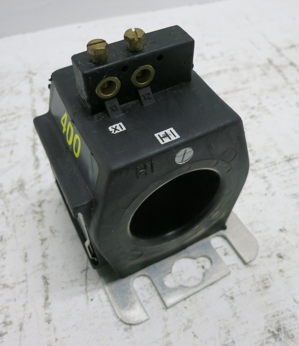 Sangamo Weston 92350-003 Type R6SA Current Transformer Ratio 400:5 A CT (DW8009-3)