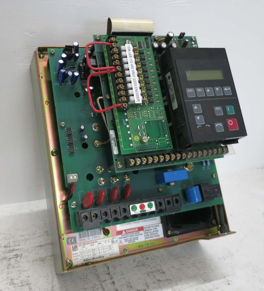 Allen Bradley 1336F-BRF150-AN-EN 15 HP AC VS Drive 480V Force 1336 PLUS II Ser A (DW8005-1)