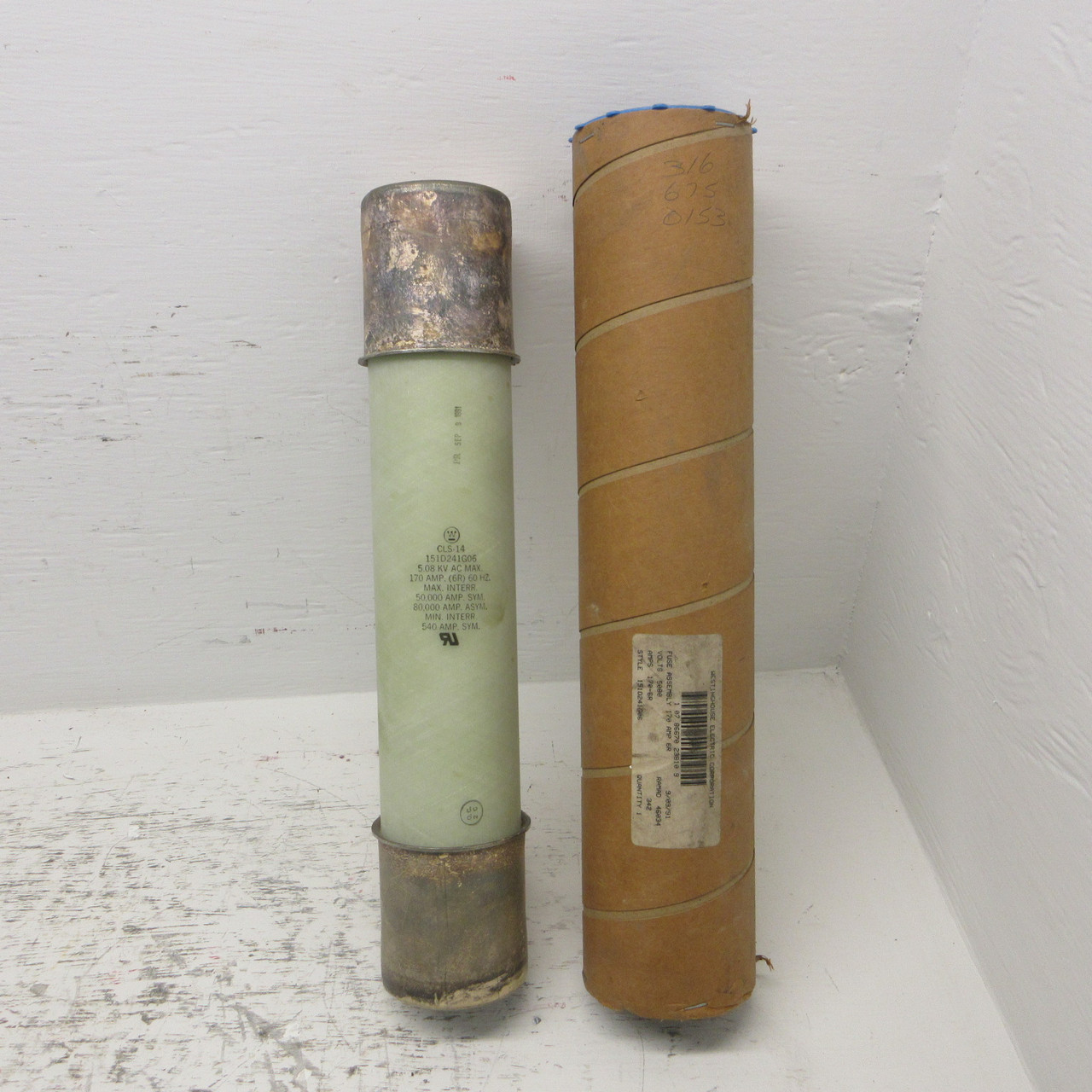 NEW Westinghouse 151D241G06 Fuse CLS-14 5.08KV 170 Amp 6R 5080V 170-6R 540A NIB (AH1044-1)