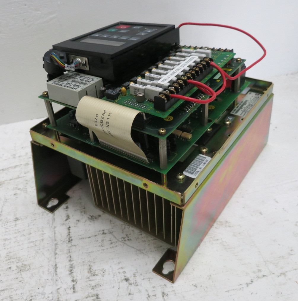 Allen Bradley 1336S-BRF50-AA-EN4 5 HP 1336 PLUS 480V AC VS Drive VFD Ser D (DW8004-1)