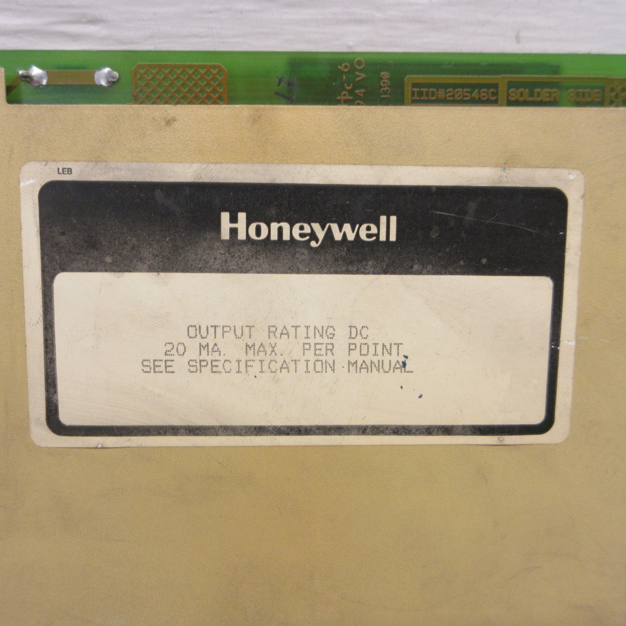 Honeywell 621-0010-V Analog Output Module PLC 6210010 Out 62-10010 RC PLC Card (AH1046-1)