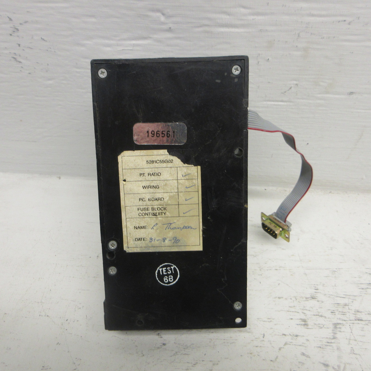 Westinghouse 5281C55G02 Data Plus Module Data Recorder 5281C55GO2 5281C55G CH (AH1057-1)
