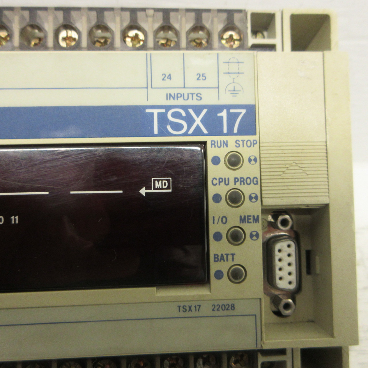 Telemecanique TSX 17 22028 Brick PLC Input Module Relay 110V 240V w/ TSX P1720FC (AH1052-1)