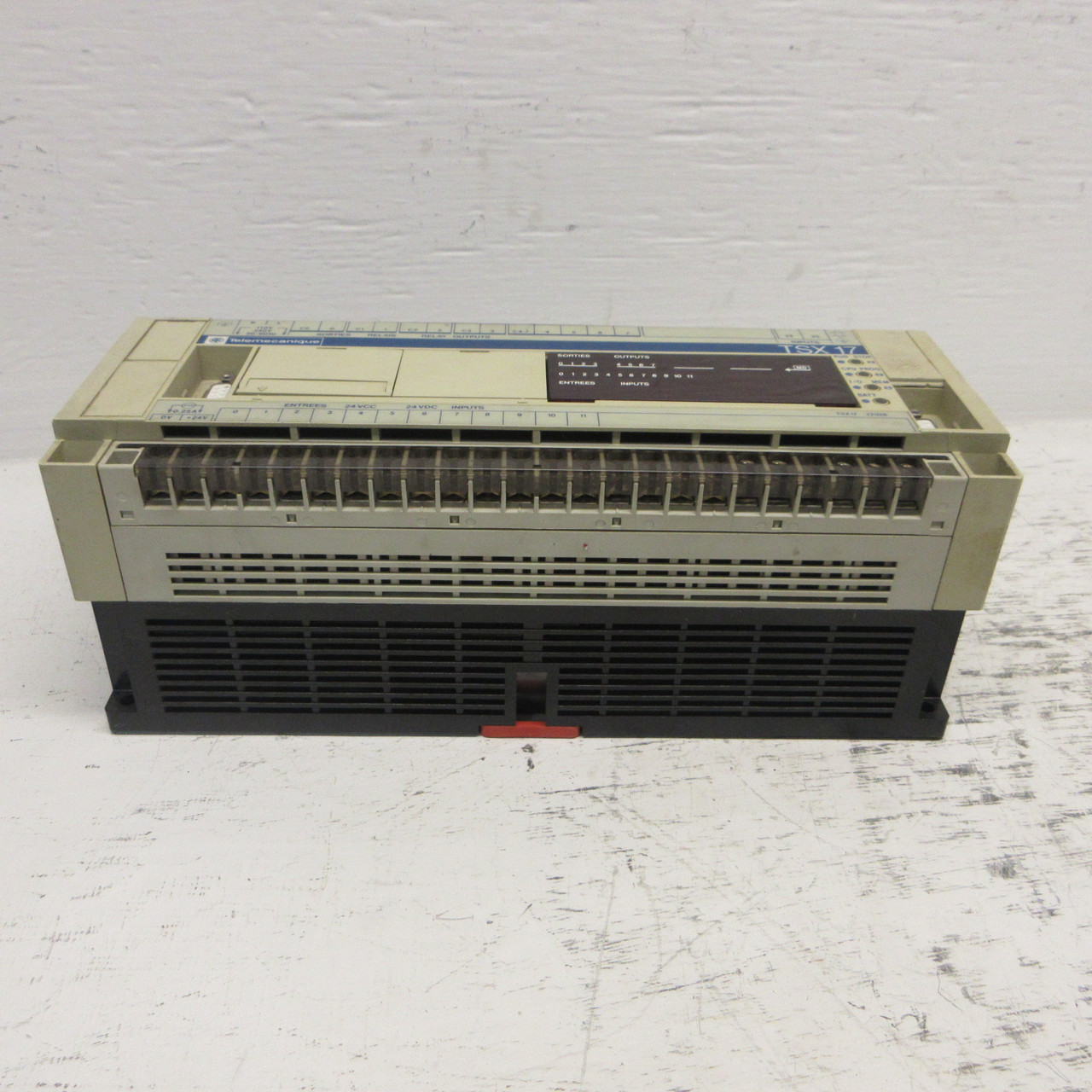 Telemecanique TSX 17 22028 Brick PLC Input Module Relay 110V 240V w/ TSX P1720FC (AH1052-1)