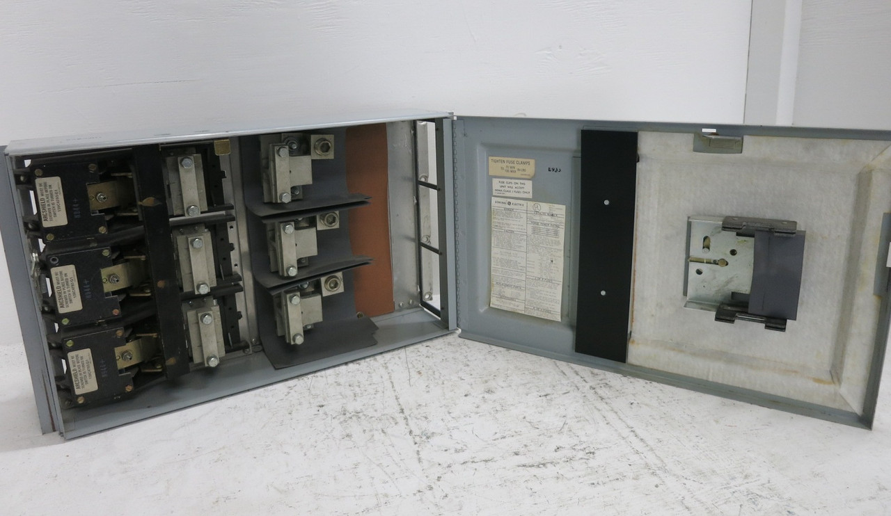 GE THFP365 NO Hardware 400A 600V QMR Fusible Panelboard Switch 400 Amp QMR365 (DW8017-2)