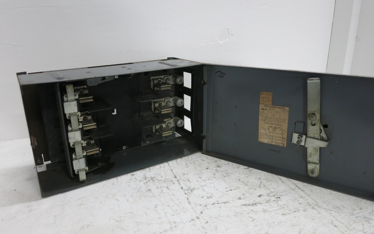 ITE V7F3604 200A 600V Fusible Vacu-Break Panelboard Switch 200 Amp Bulldog (DW8018-2)