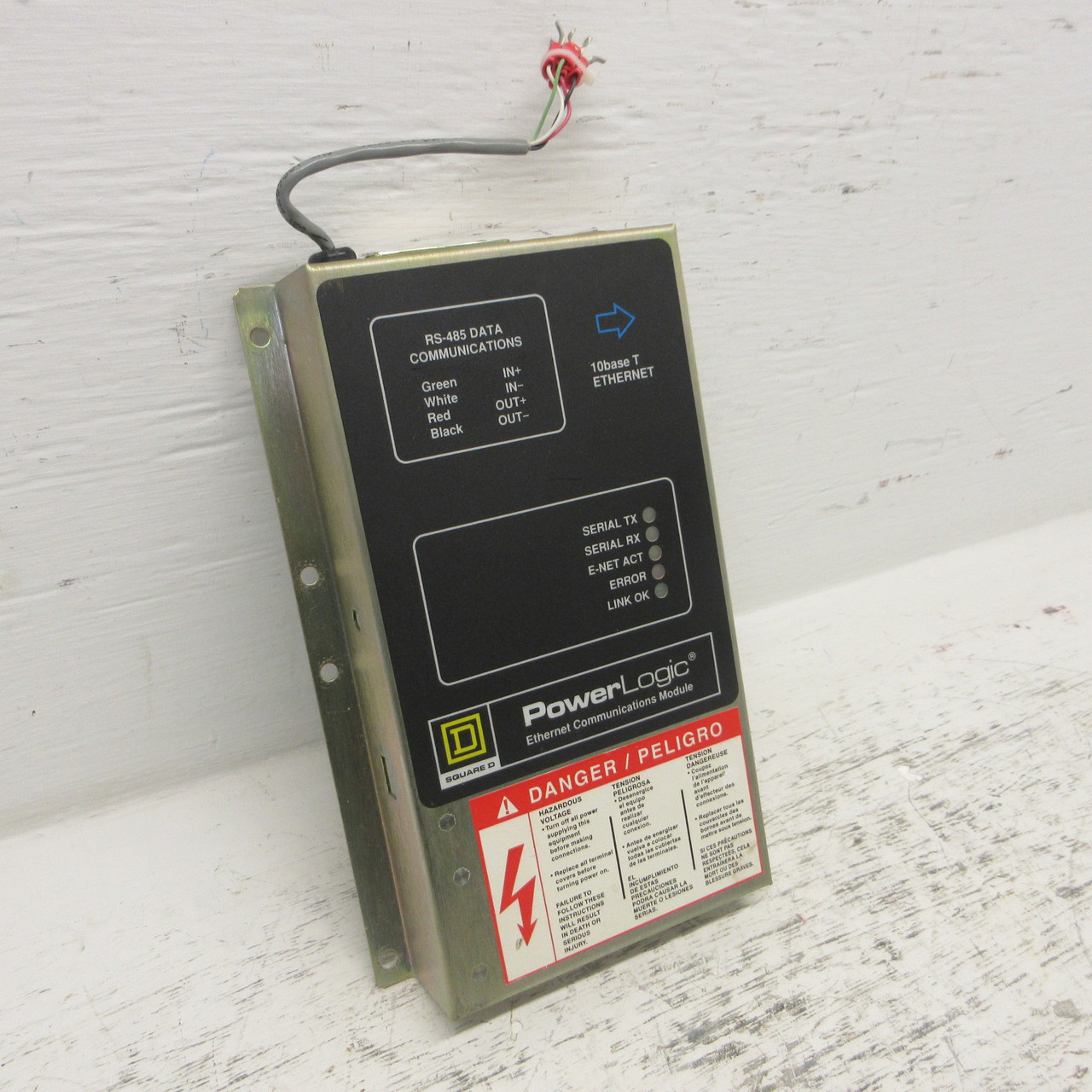 Square D PowerLogic ECM-2000 Ethernet Communications Module Class 3020 ECM2000 (AH1074-1)