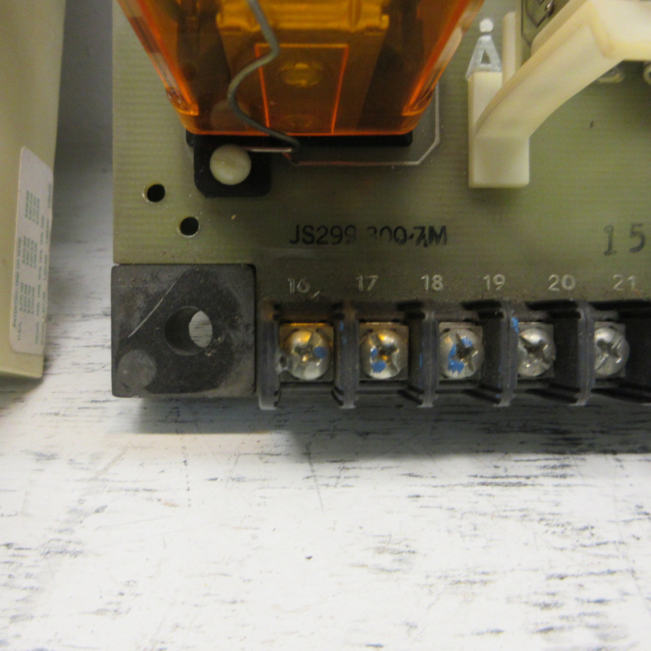 ASCO Control Panel JS299-300-7M Power Supply Panel 4 Coils 3 Relays 2 Boards (AH1070-1)