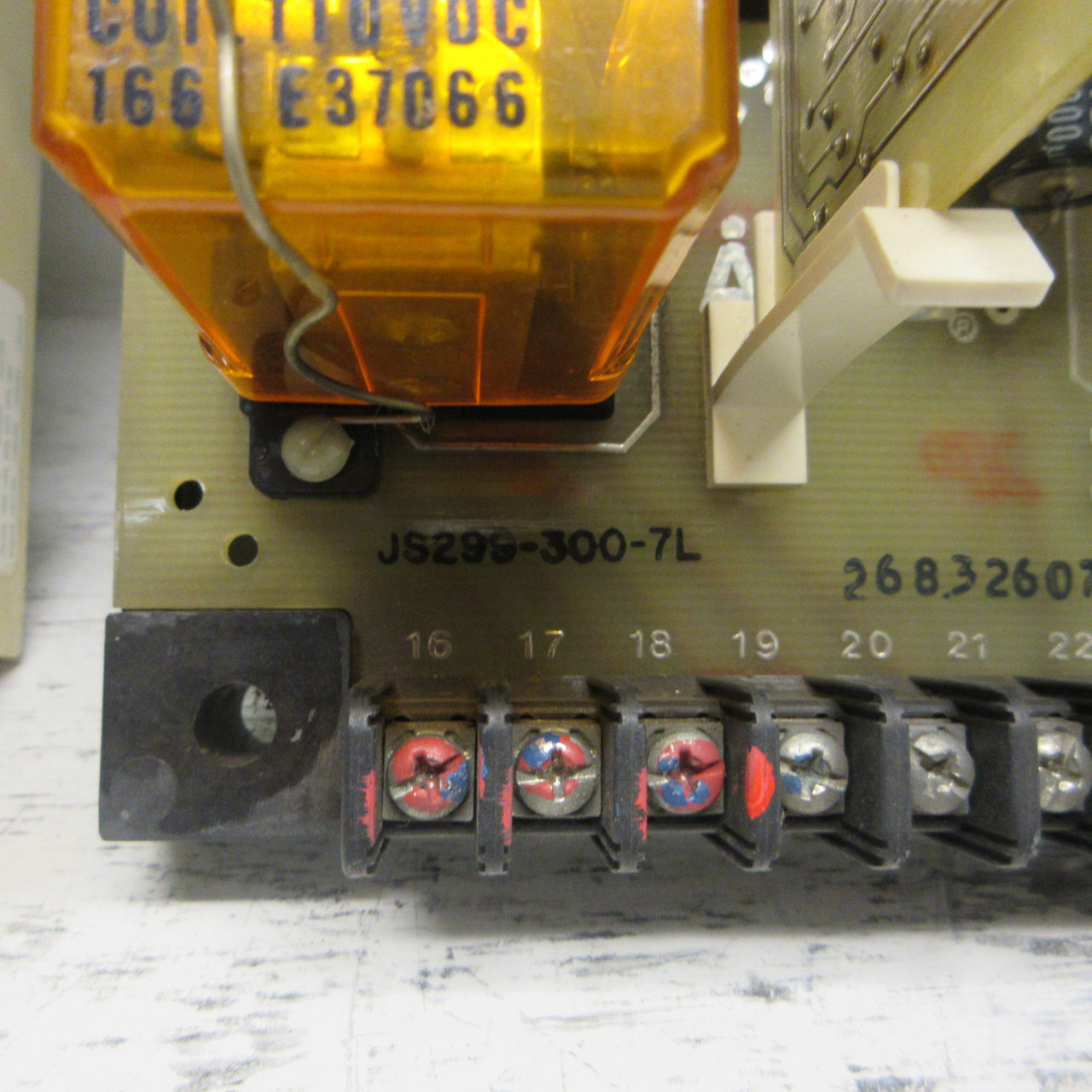 ASCO Control Panel JS299-300-7L Power Supply Panel 4 Coils 3 Relays 2 Boards (AH1069-1)