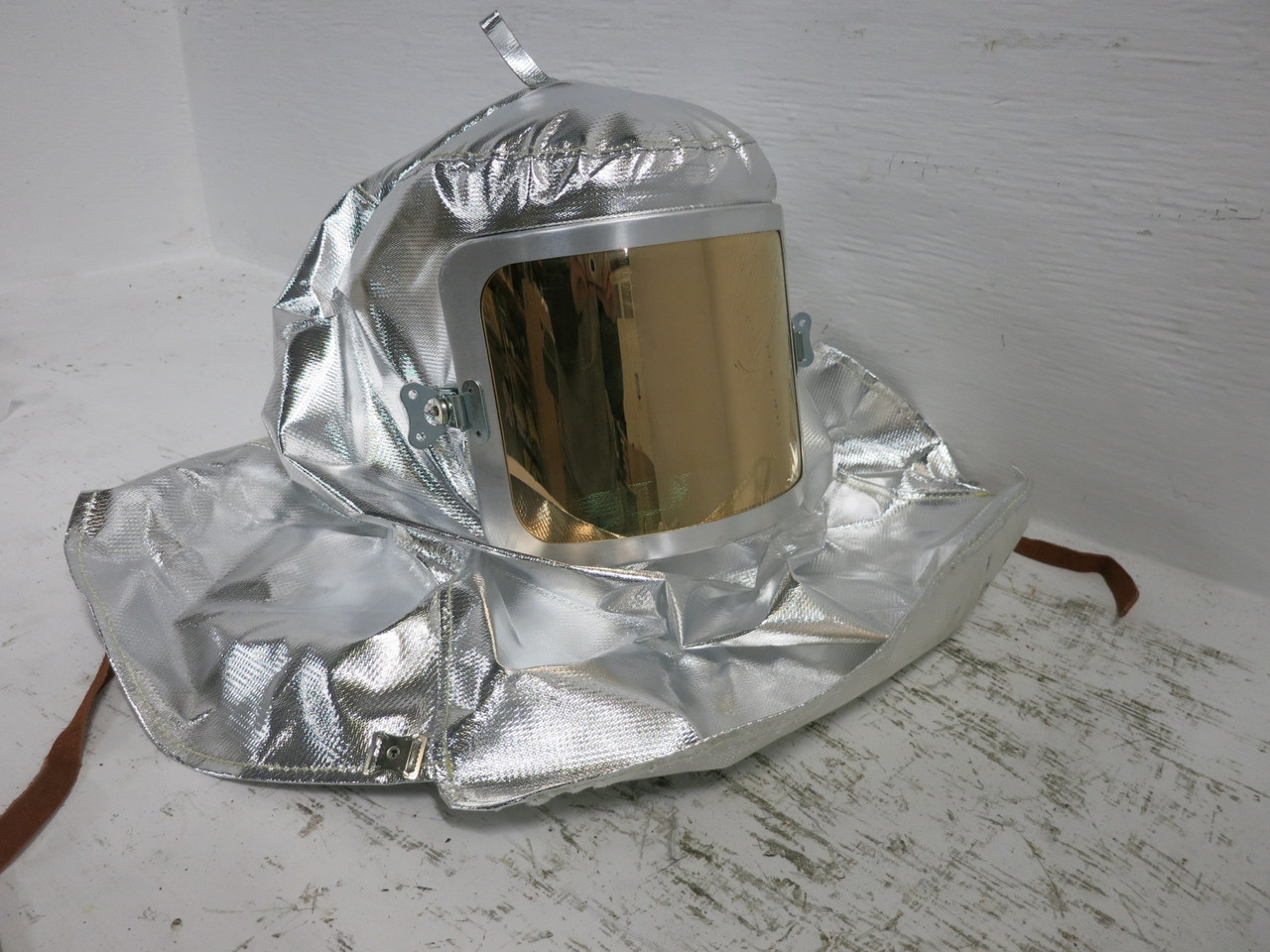 NEW Gentex Dual Mirror Aluminized Protective Hood Heat Fire Protection Approach (DW8024-2)
