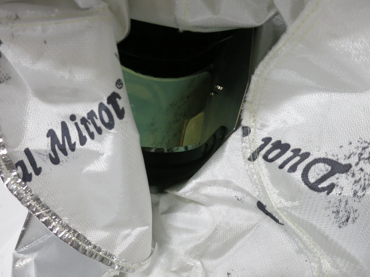 NEW Gentex Dual Mirror Aluminized Protective Hood Heat Fire Protection Approach (DW8024-2)