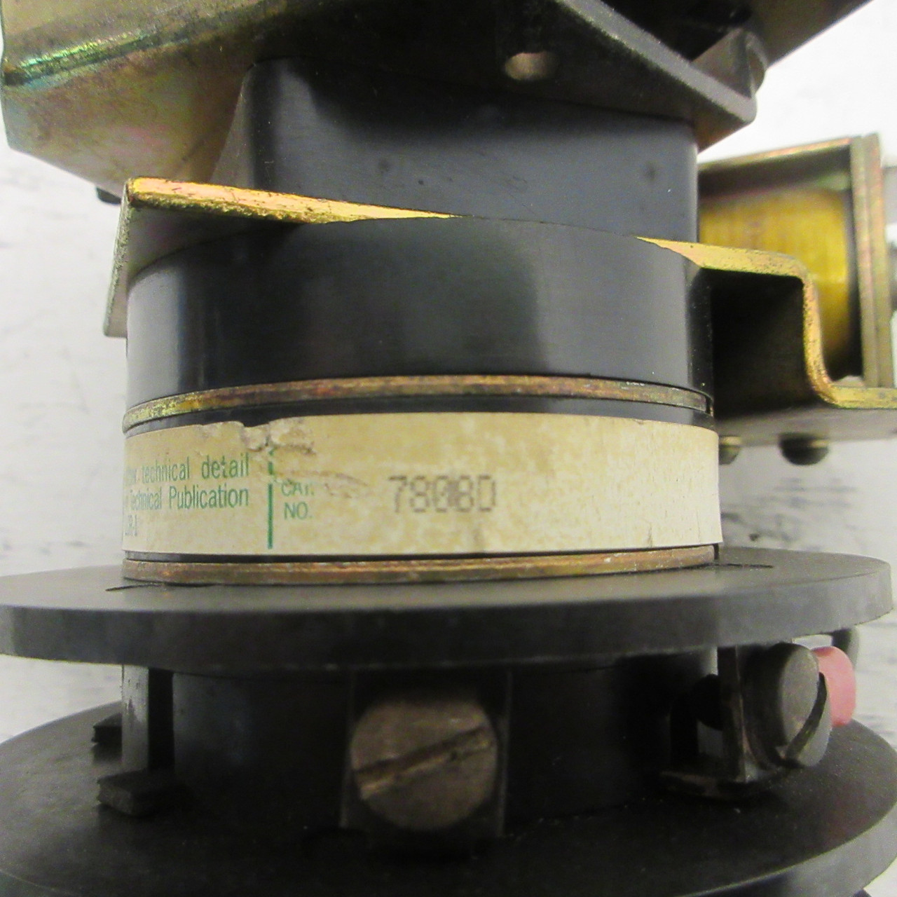 Electroswitch 7808D Lock-Out Rotary Switch Series 24 LOR 125VDC Latching 78080 (AH1079-5)