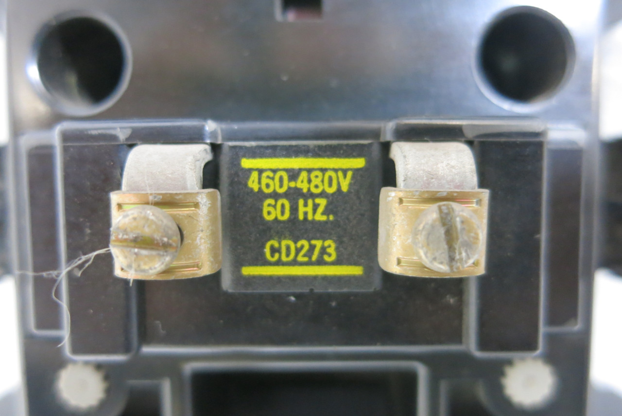 Allen Bradley 505-DOB Size 3 Starter 460/480 CD273 Coil 90A 50HP Series B (BJ1091-1)