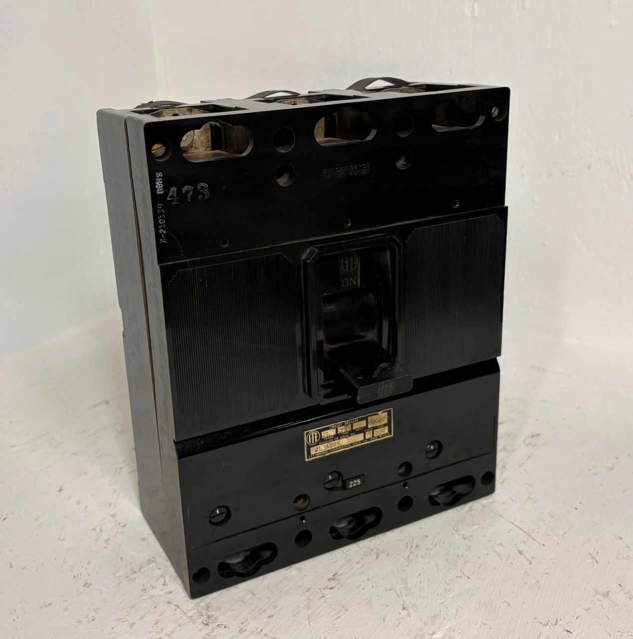 Image of I-T-E JL3A225 225A Circuit Breaker w/ 225 Amp Trip JL Frame Type ETI 600V 3P ITE