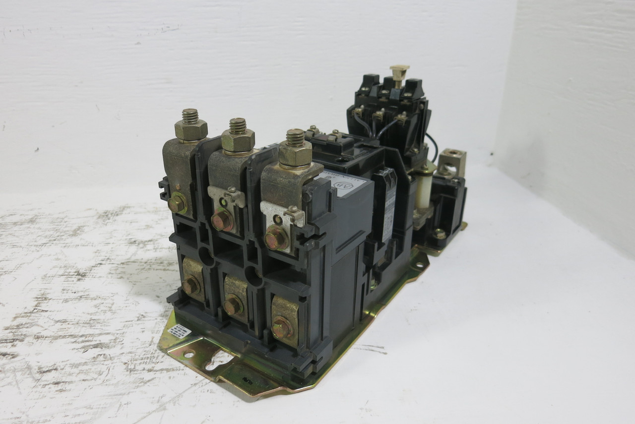 Allen Bradley 509-FOD Size 5 Motor Starter 120V Coil 200HP 270A 600VAC 509-F0D (BJ1089-3)