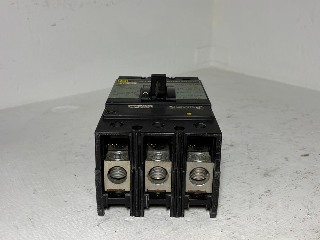 Square D KAP36110 110A Circuit Breaker Type KAL 600V 3 Pole 110 Amp (EM5858-1)