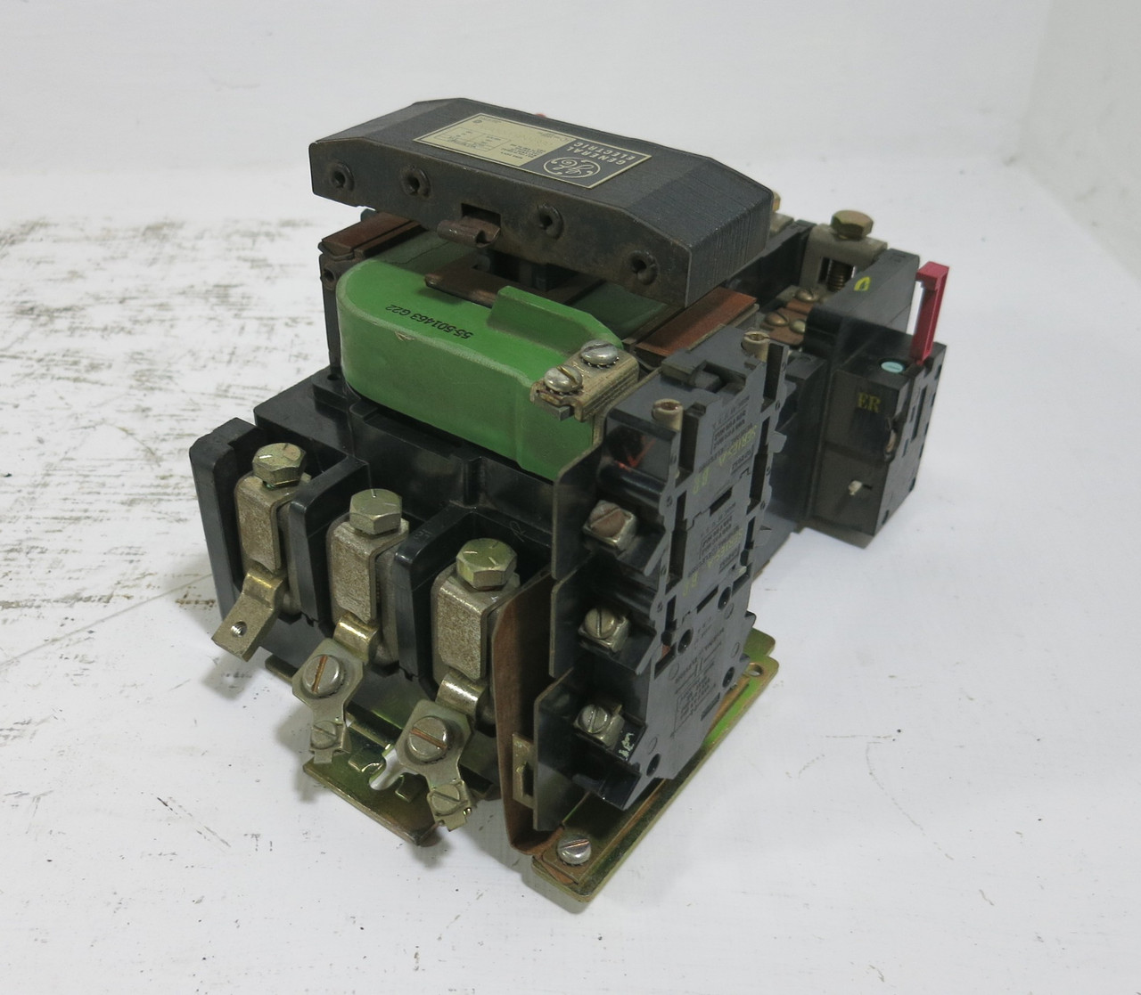 GE CR206F000BNA Size 4 Motor Starter 100HP 135A 600VAC 120V Coil CR206FOOOBNA (BJ1092-1)