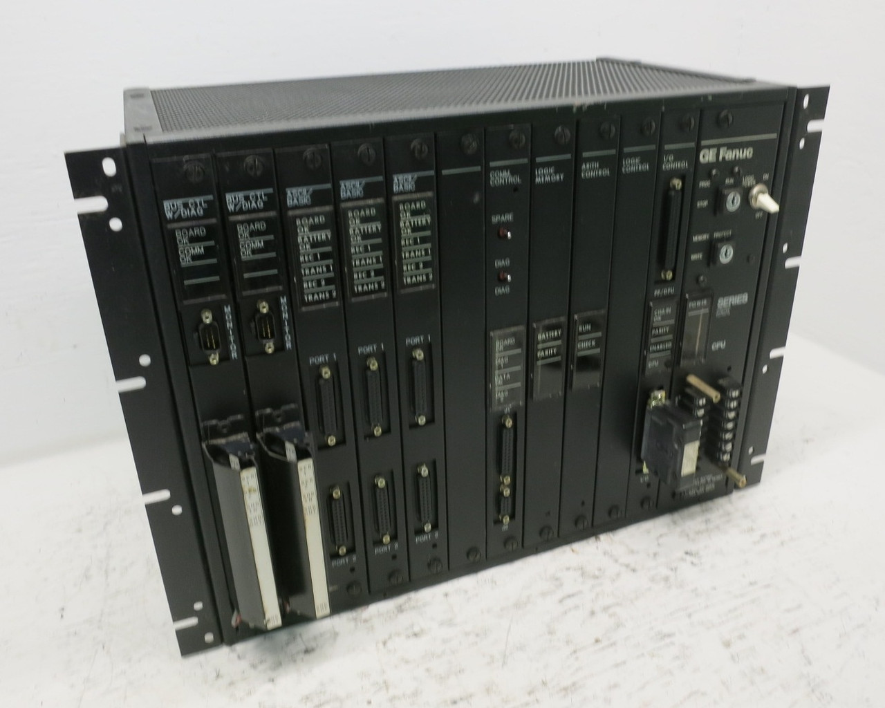 Image of GE Fanuc Series Six Programmable Controller PLC Rack CPU I/O Modules Series 6